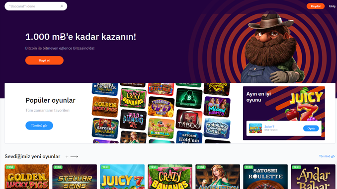 Bitcasino giriş adresi
