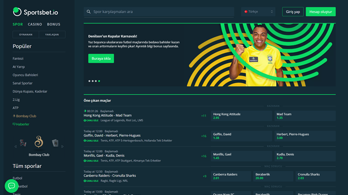 Sportsbet.io Denilson’u Renklerine Kattı