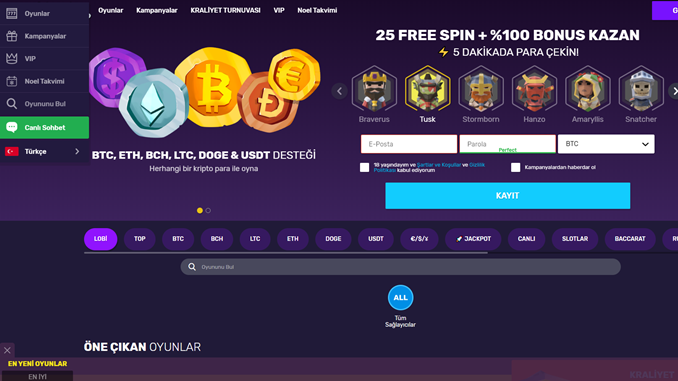 Bitcoincasino.io sitesi