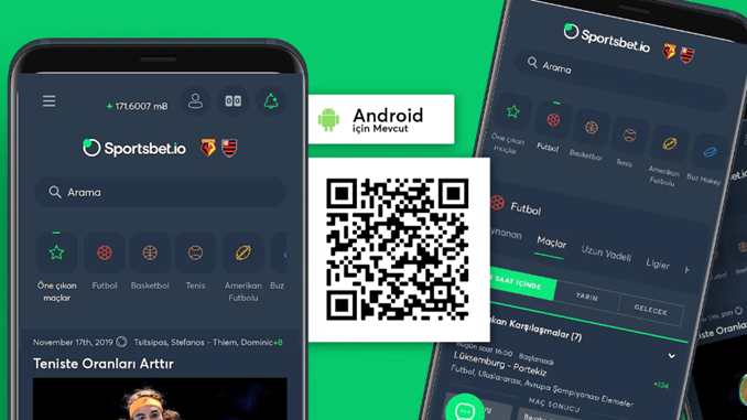Sportsbet.io Mobil Uygulamayı Bahisçilerle Buluşturdu