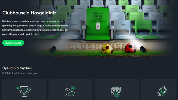 Sportsbet.io’nun Yeni Özelliği Club House